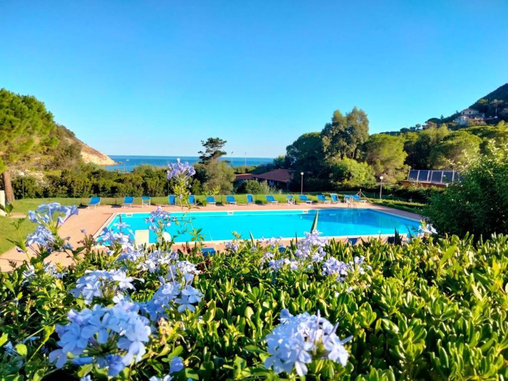 Elbamare Residence Con Piscina Nisporto Εξωτερικό φωτογραφία